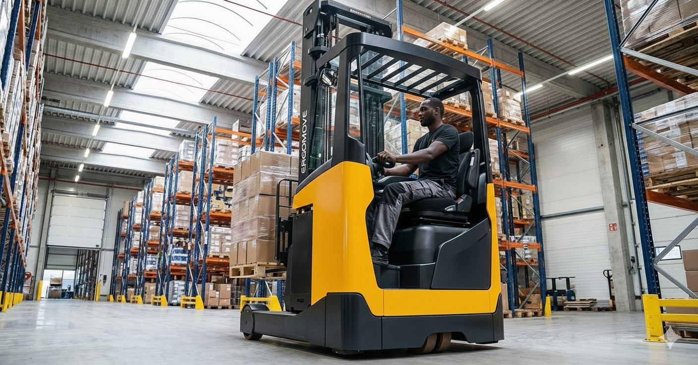 chariot élévateur électrique ergonomique