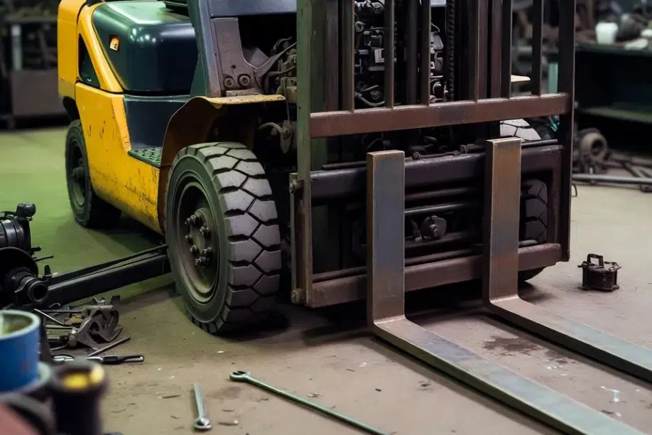 Maintenance et entretien d'un chariot élévateur