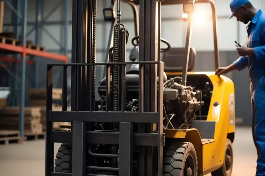 Maintenance et entretien d'un chariot élévateur
