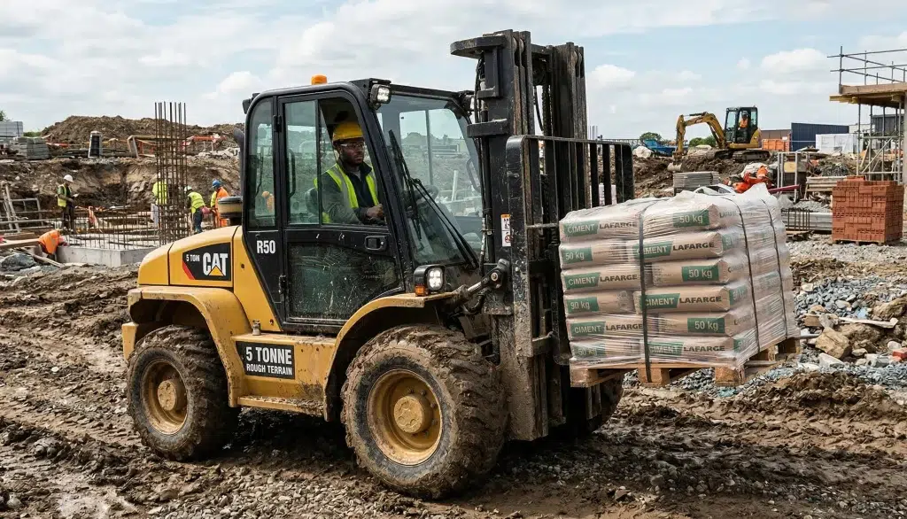 Chariot élévateur pour terrains difficiles 5 tonnes : le guide pour bien choisir