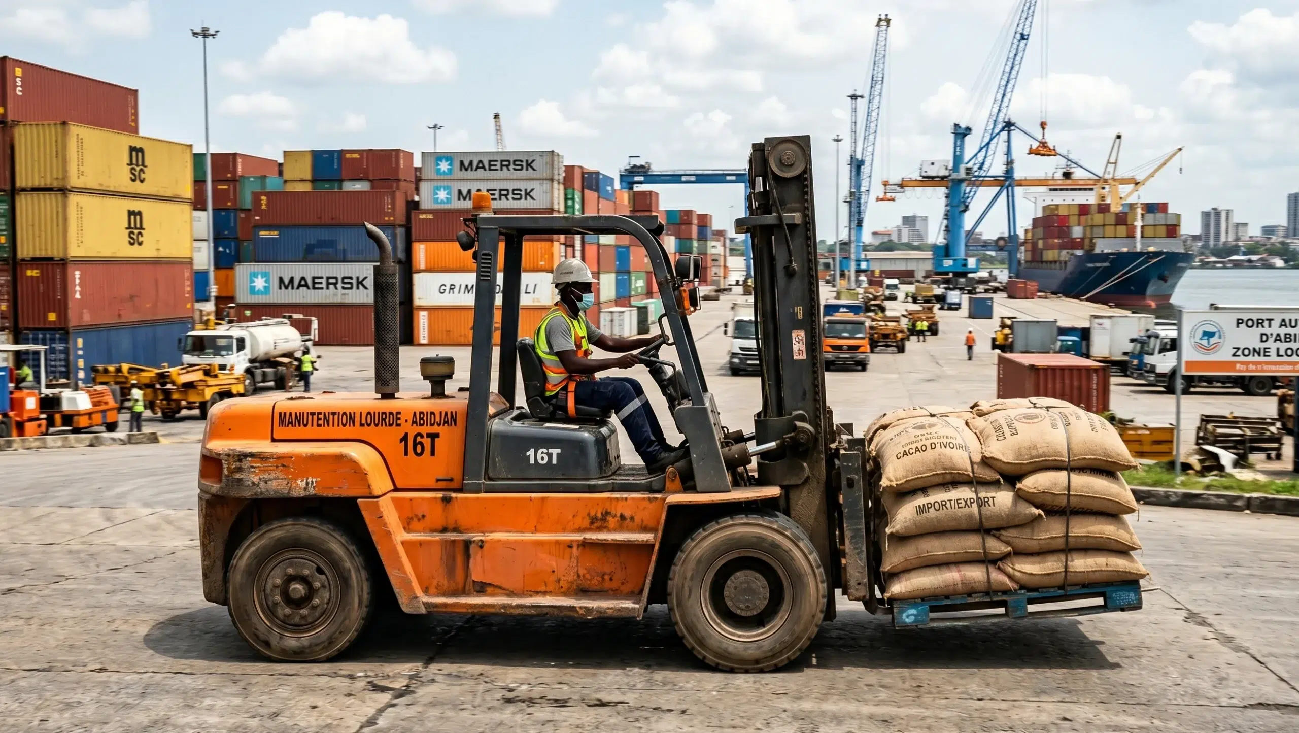 Chariot élévateur usage intensif 1
